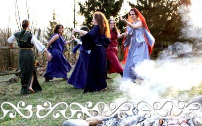 okelum celti imbolc candelora fuoco danze