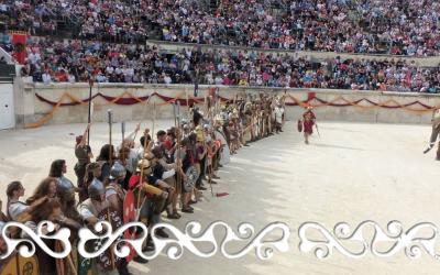 nimes hannibal 2014 celti celts cartaginesi elephant annibale reenactment rievocazione storico