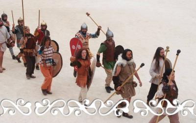 nimes hannibal 2014 celti celts cartaginesi elephant annibale reenactment rievocazione storico