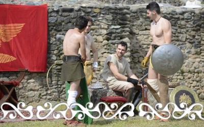 gladiatori gladiators reenactment rievocazione storica villa romana almese ancient rome galloromanitas gallo romanizzazione celti romani celts