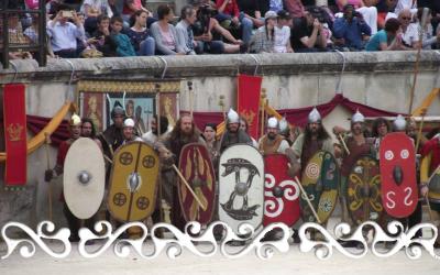 nimes hannibal 2014 celti celts cartaginesi elephant annibale reenactment rievocazione storico