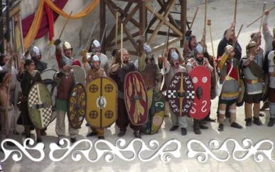 nimes hannibal 2014 celti celts cartaginesi elephant annibale reenactment rievocazione storico