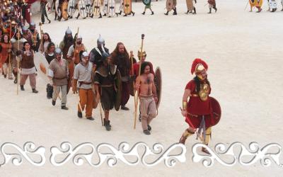 nimes hannibal 2014 celti celts cartaginesi elephant annibale reenactment rievocazione storico