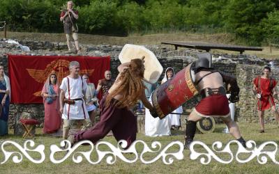 gladiatori gladiators reenactment rievocazione storica villa romana almese ancient rome galloromanitas gallo romanizzazione celti romani celts