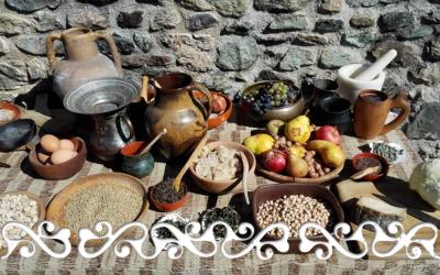 cooking iron age roman cucina alimentazione celti antica roma