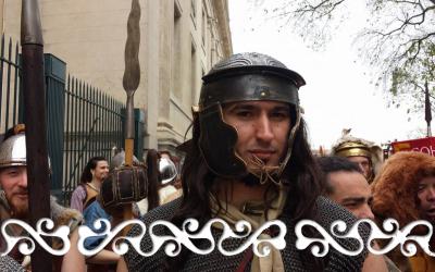 Warriors  auxilia galloromanitas  galloromanizzazione galloromanisation guerrieri okelum celti romani soldati Roman Arène Nimes arena romana cleopatra