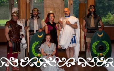 Okelum Cleopatra Cesare Museo Antichità Torino Musei Reali rievocazione reenactment