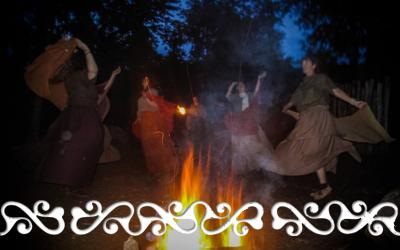 flamulasca la roccarina chiusa pesio archeopark rievocazione reenacment bronze age età bronzo egtved borum eshoi dance danza danzatrici