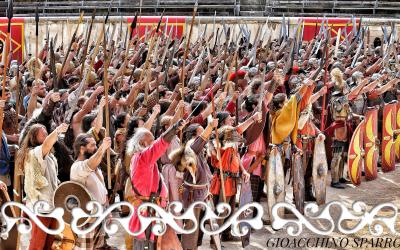 #okelum #arènedenîmes #LesJournéesRomaines #reenactment #reenactors #rievocazionestorica #celtiveri #celticwarrior #guerriericelti #guerrieri #pitti #pictes #journéesromaines