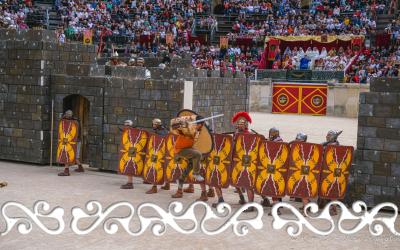 #okelum #arènedenîmes #LesJournéesRomaines #reenactment #reenactors #rievocazionestorica #celtiveri #celticwarrior #guerriericelti #guerrieri #pitti #pictes #journéesromaines