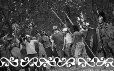 bundan bundancelticfestival okelum fight combattimento guerrieri battaglia spada warrior