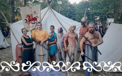 #okelum #associazioneokelum #mutinaboica #mutina #mutinaboica2023 #didattica #livinghistory #tinturaantica #naturaldyeing #warrior #ancientcelt