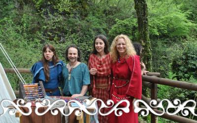 okelum celti casa grotte ara beltane beltaine celts reenactment rievocazione storica