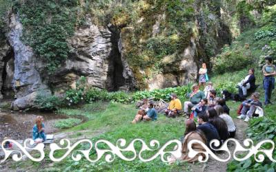 maghios magus casa grotte ara celti fuoco acqua okelum