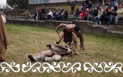 gladiatori okelum galloromanitas ivrea eporedia anfiteatro museo garda ivrea