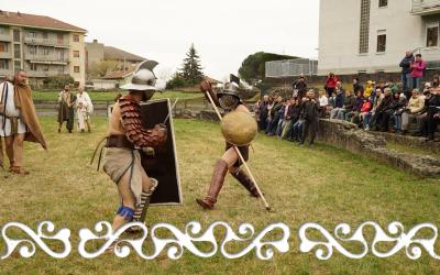 gladiatori okelum galloromanitas ivrea eporedia anfiteatro museo garda ivrea