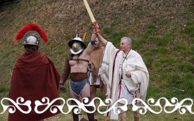 gladiatori okelum galloromanitas ivrea eporedia anfiteatro museo garda ivrea