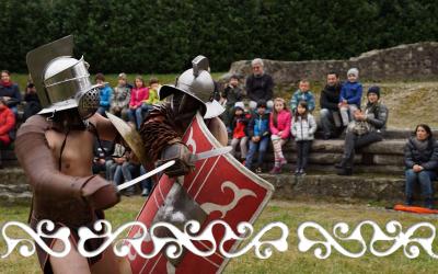 gladiatori okelum galloromanitas ivrea eporedia anfiteatro museo garda ivrea