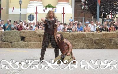 pavone ferie medievali 2012 celti fight warrior celts guerrieri celt