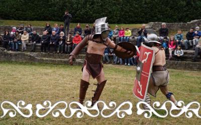 gladiatori okelum galloromanitas ivrea eporedia anfiteatro museo garda ivrea