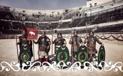 #Nimes #GJR2019 #okelum #arenedenimes #gjr #rievocazione #reenactors #warrior #lesroisbarbares