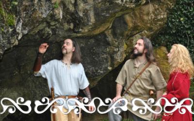okelum celti casa grotte ara beltane beltaine celts reenactment rievocazione storica