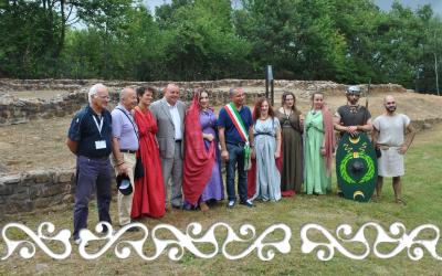 Okelum dervonnae dervonne danze dance antiche hystorical roman dance celtic feminine danze femminili matrone villa romana caselette auxilia almese gallloromanitas romanizzazione reenactment danzatrici celtiche danzatrici romane danza romana