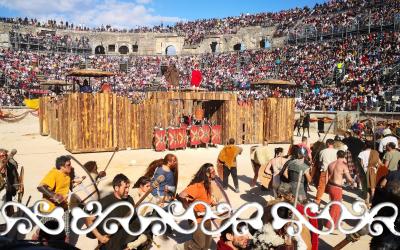 #Nimes #GJR2019 #okelum #arenedenimes #gjr #rievocazione #reenactors #warrior #lesroisbarbares