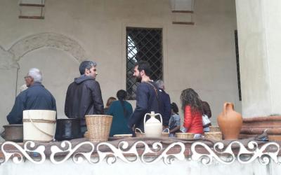 okelum celti latumaro museo territorio biellese galati vincenti danze storiche rievocazione reenactment alimentazione vetro ferro cuoio tessitura tintura sprang telaio alimentazione vasellame ceramica legno idromele taurini