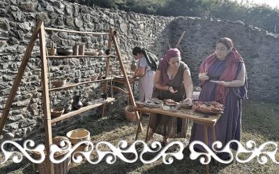 okelum galloromanitas galloromanizzazione romani gladiatori cibo matrona dominus villa romana di almese