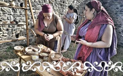 okelum galloromanitas galloromanizzazione romani gladiatori cibo matrona dominus villa romana di almese