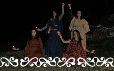 imbolc candelora okelum celti celts reenactment idromele danze guerrieri