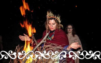 imbolc candelora okelum celti celts reenactment idromele danze guerrieri brigit briga saint brigit goddess