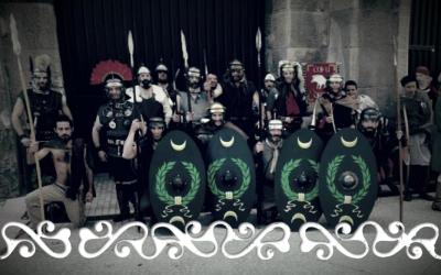 Warriors  auxilia galloromanitas  galloromanizzazione galloromanisation guerrieri okelum celti romani soldati Roman Arène Nimes arena romana cleopatra