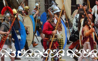 nimes grands jeux romains spartacus okelum celt celts kelt warrior dance dancers danseuse celtique dervonnae dervonne
