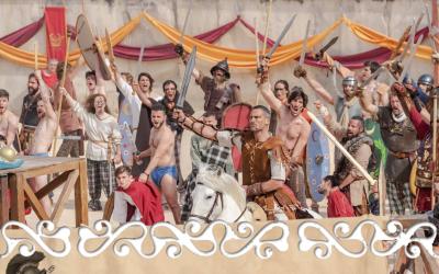 nimes grands jeux romains spartacus okelum celt celts kelt warrior dance dancers danseuse celtique dervonnae dervonne
